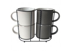 Набір чайний на стійці 4 пред. в кор. 