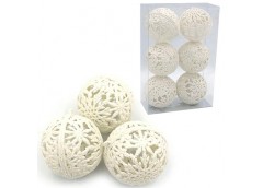 Кулька новорічна 6см. 6шт. в кор. 1199 (1)