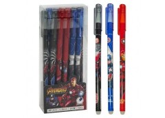 Ручка пише-стирає гелева 0.38мм. СИНЯ MP-2372 (12/144/2304)