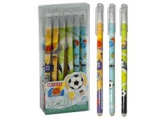 Ручка пише-стирає гелева 0.38мм. СИНЯ MP-2392 (12/144/2304)