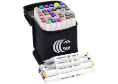 Набір 2-х сторон. скетч-маркерів 36кол. в сумці BV800-36 (36)