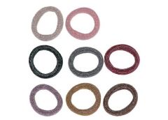 Резинка мікрофібра з люрексом темні кол.3см B 1833-58R-6A (50)