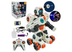 Робот р/к. в кор. на бат. стріляє гелевими кулями. випускає дим 26*22*23см. 288A...