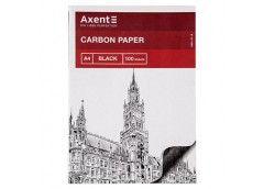 Папір копіюв. AXENT чорний, 100 арк. 3301-01-A (10)