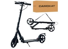Самокат 2-х коліс. алюм. сталь. PU20см. кермо 87/102см підніж.46*13см. руч. галь...