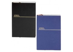 Блокнот А5, 100арк чорний, синій 25-73 (1)