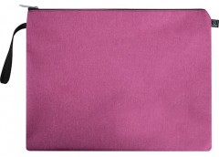Папка для документів, текстильна, OPTIMA А4+, рожева 35*27см O95201 (1/20)