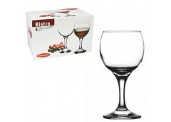 Набір бокалів для вина Bistro 225мл 6шт. упак 44412 Pasabahce (8)