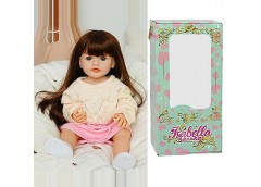 Лялька в кор. гумова. імітація скляних очей. з аксес. 57*21*14см. QM 88003 (12)