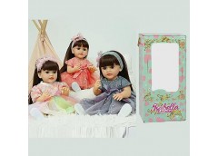 Лялька в кор. гумова. імітація скляних очей. з аксес. 57*21*14см. 3вид. QM 88006...