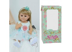 Лялька в кор. гумова. імітація скляних очей. з аксес. 57*21*14см. QM 88007 (12)