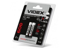 Акумулятор Videx AAA/HR3 600mAh (2) на блісті за 1 шт VD0112