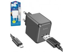 Зарядне Hoco USB кабель (USB-Micro) 