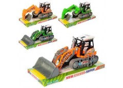 Бульдозер в слюді інерц. 33*15*14см. 4вид. 668-1 (48)