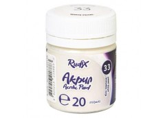 Фарба акрилова для декору Біла перлина 20мл. RUDIX  