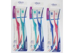 Зубна щітка Elkos за 2шт в асорт  D 313/ 8344/ 8375 (11)