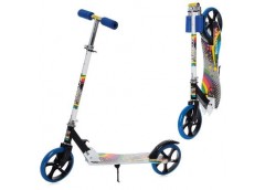 Самокат 2-х коліс. сталь. PU20см. кермо 87/97см. підніж. 30*11см. SR 2-050-1-WBL...