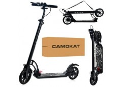 Самокат 2-х коліс. алюм. сталь. PU20см. кермо 90/110см. підніж.36*14см. руч. гал...