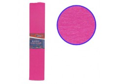 Папір гофрований яскраво-рожевий 50см.х2м.  55% 20гр/м  J.Otten KR55-8006