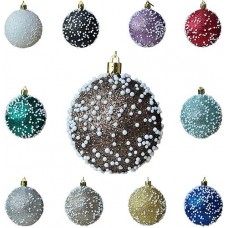 Кулька новорічна 10см. 3шт. в кор. 