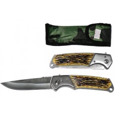 Ніж розкладний в чохлі кнопка 