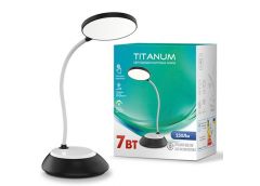 Лампа настільна світлодіодна TITANUM, 3000-6500K, 220В, TLTF-022B/G/P 7W (30)