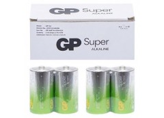 Бат. R14 сп. GP Super alkaline 1.5V 14A21-S2 (1/10/80)