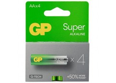 Бат. R6 бл. GP Super Alkaline лужна 1.5V 15A21-SB4 (4/40)