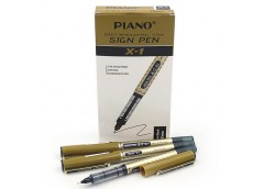 Ручка роллер PIANO 0.7мм. ЧОРНА X-1 J.Otten (12/144)