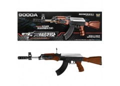 Автомат в кор. на бат. на кульках. з лазерним прицілом 72*22см. 9000A (24)