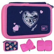 Пенал твердий подвійний, Yes Bright Hearts HP-01 533640