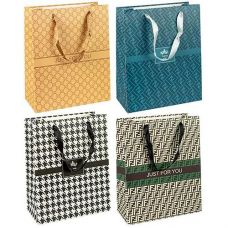 Пакет подарунковий паперовий 26*12*32см. з принтом HL-122/DF-699M (72)