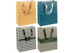 Пакет подарунковий паперовий 26*12*32см. з принтом HL-122/DF-699M (72)