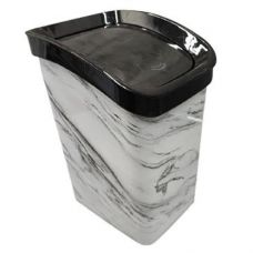 Відро для сміття з кришкою-вертушкою 3,3л. Decor OZER-D-080 (24) TRUP