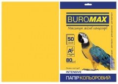Папір офс А-4 50а/ 80г Intensiv жовтий  2721350-08 BM BUROMAX