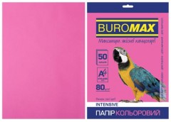 Папір офс А-4 50а/ 80г Intensiv малинова 2721350-29 BM BUROMAX