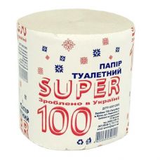 Туалетний папір SUPER 100 БарОС (48)