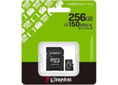 Карта пам'яті Kingston Canvas microSDHC (UHS-1) 256Gb Class 10. з адаптером SDCS...