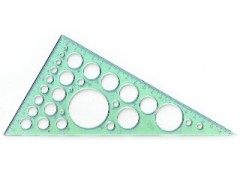 Трикутник+транспор+геметрч фігурк пласм 20см 60х90х30 Козлов (25/750)