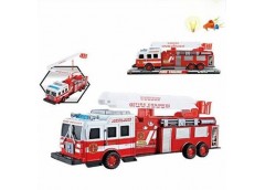 Машина інерц. в слюд. пожежна, на бат. світ. звук, 46*13*17см. SH-9028 (36)