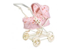 Візок для ляльки метал. в кор. демісезонний. кошик 41*59*19см. 9680W (3)