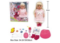 Пупс шарнірний в кор. п'є з пляшечки. ходить на горщик. плаче. з аксес. 35*38*19см. BLS 024 B (8)