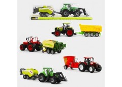 Трактор в слюді інерц. причіп. рухомі деталі 54*16*16см. 5011/5022 A/1088 A-3 (12)