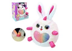 Зайчик в кор. на бат. повторюшка. музика. світло 23*14*25см. 1929-1 (24)