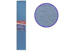 Папір гофрований сіро-блакитний 50см.х2м.  55% 20гр/м  J.Otten KR55-8033