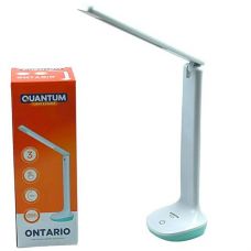 Лампа настільна Quantum Ontario сенсорна LED з USB QM-TL1040