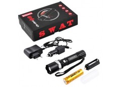 Ліхтарик в кор. акум. 1шт. 18650/на бат. 3шт. AAA.