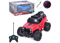 Джип р/к. в кор. акум. USB. гумові колеса. пар. світло 30*16*14см. 2кол. SBY163-...