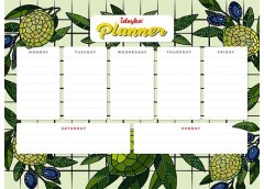 Планер на магнітній основі з алмазною мозаїкою 