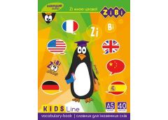 Словник для іноземних слів А5+, 40арк. м'яка обкл. ZIBI KIDS Line  ZB.13180 (1/20)